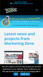 Mobile Screenshot of marketingzone.co.uk