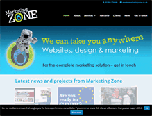 Tablet Screenshot of marketingzone.co.uk